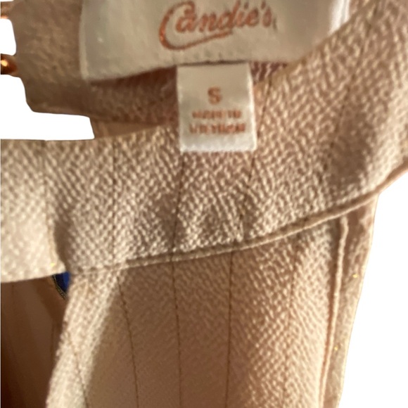 Candie's Cream Ruffle Tank Top - Picture 6 of 7